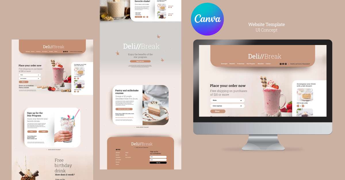 How to Design a Website on Canva: Your Complete 2026 Step-by-Step Guide for Beginners - Mint and Miles Blog